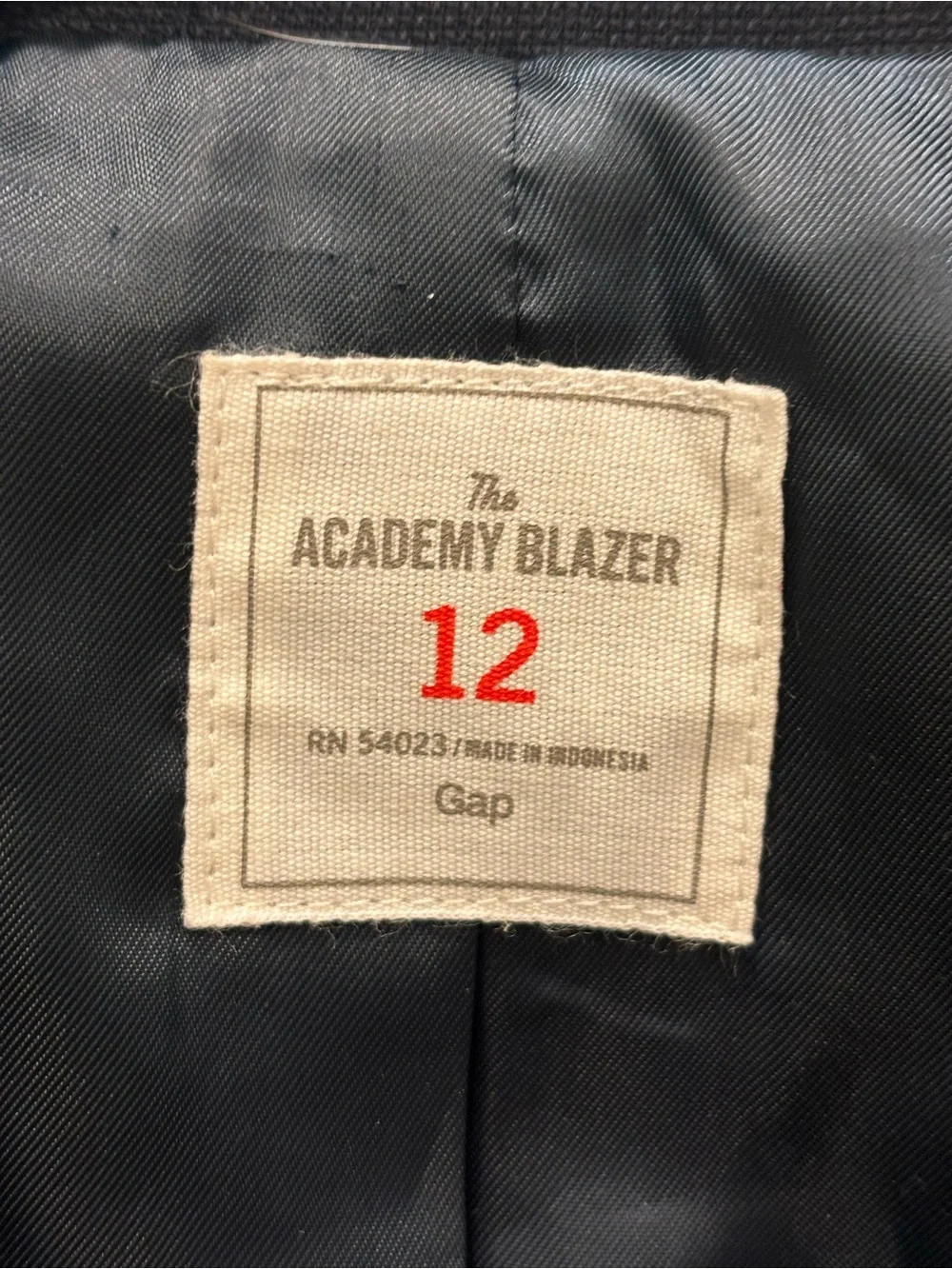 GAP structured navy